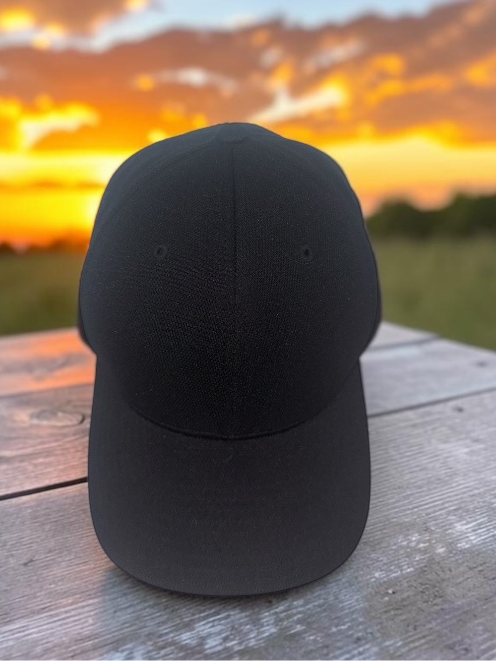 Sport-Tek Black Men's Baseball Cap